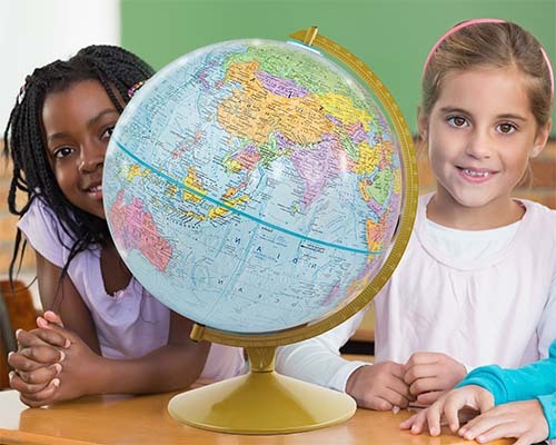 Desk Globes for Classrooms