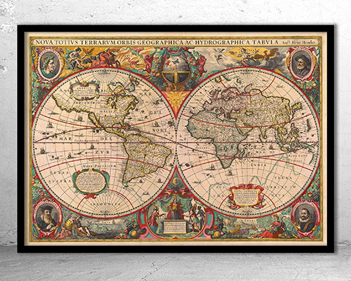 Antique Map Prints