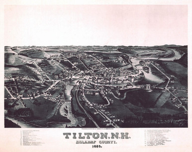 Historic Map Tilton NH 1884 World Maps Online   1W NH TI 1884  05915  21230.1682711033.386.513 