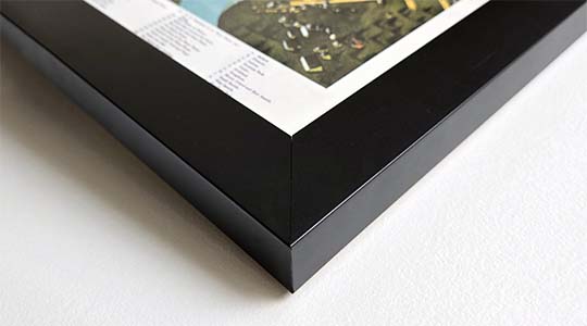 Black Wood Frame