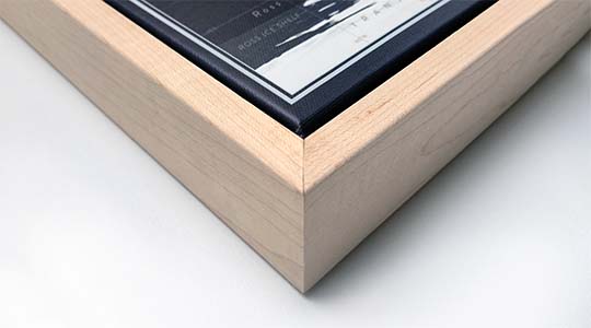 Maple Wood Floater Frame