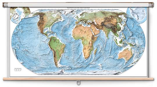 Spring Roller Pull-down Map