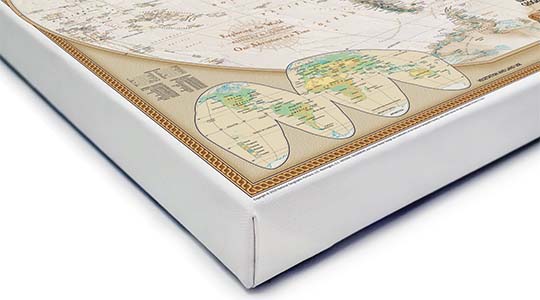 British Isles Vintage Map Print (1801)| World Maps Online