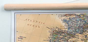 Laminated on Wood Rails