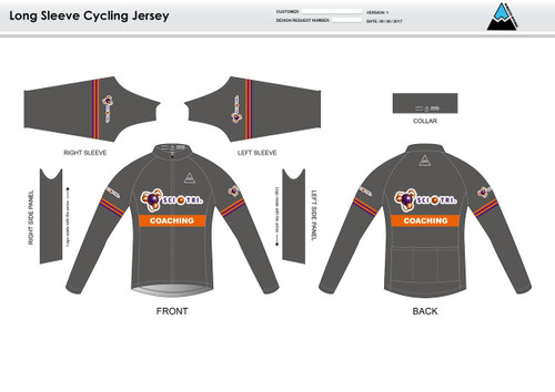 SCI Tri Long Sleeve Cycling Jersey