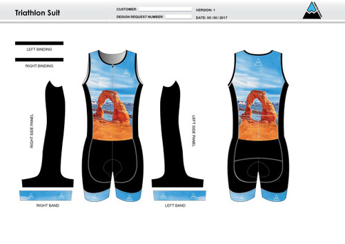 Arches Sleeveless Tri Suit