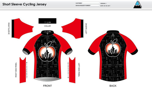 Big Apple Short Sleeve Cycling Jersey