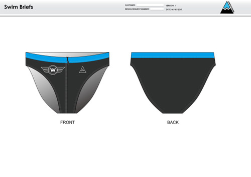 Flying W Men's Swim Brief