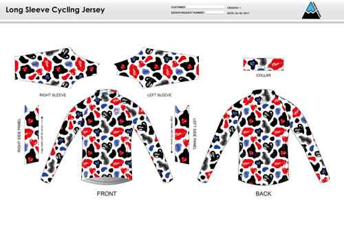 Wisconsin Long Sleeve Thermal Cycling Jersey