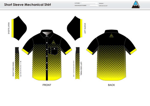 Orgill Neon Youth Mechanic Shirt