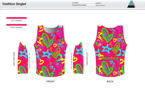 Roaten Men's Tri Singlet