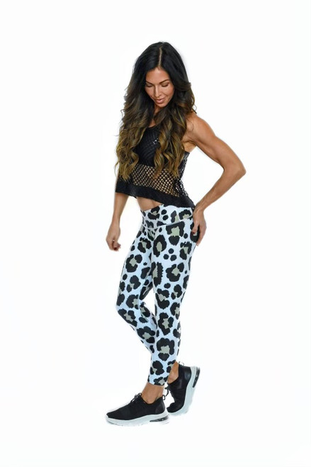 Cool Cat Women's 3/4 Fitness Tights