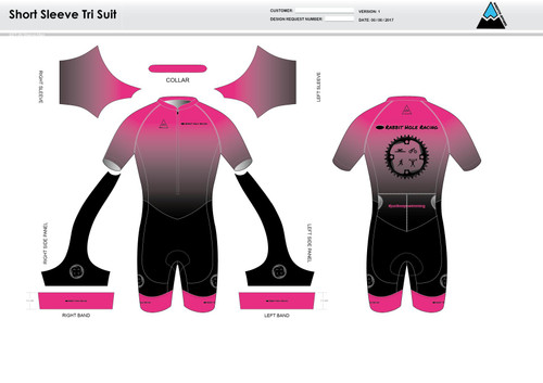 RHR Short Sleeve Tri Suit