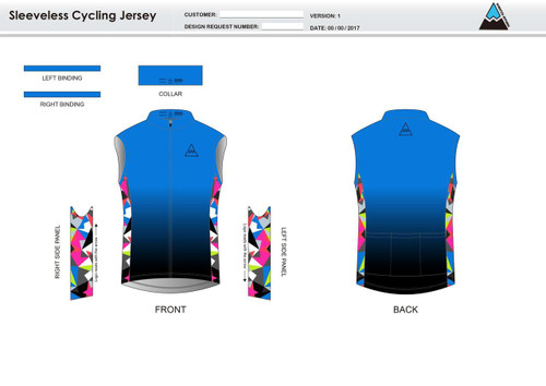 Kona Qualified Sleeveless Cycling Jersey