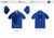 All In Racing Blue Polo Shirt