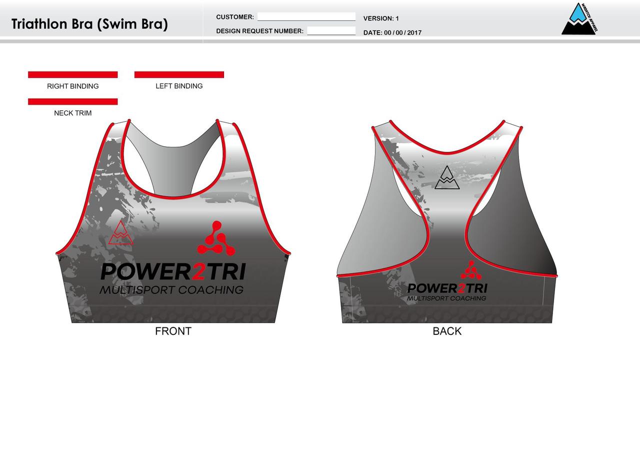 Dirty Red DOUBLE SPORTS BRA (2 in 1) L, XL – Triathlete Store
