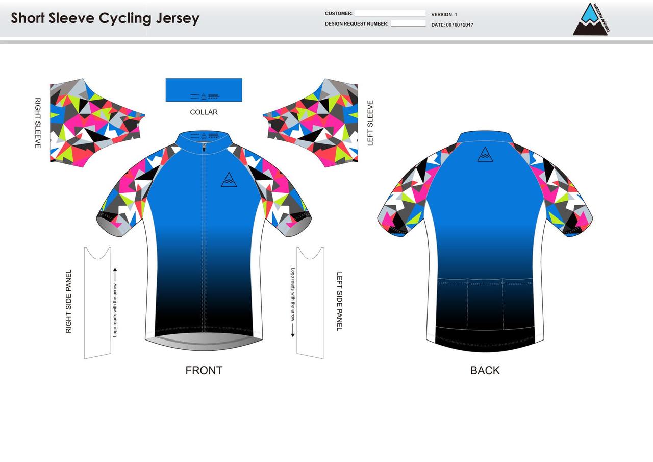 Correctie Opname thema Kona Qualifies Short Sleeve Cycling Jersey - Wasatch Apparel