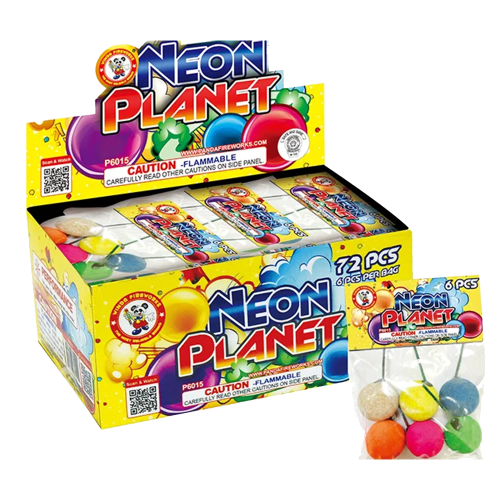 Neon Planet (smoke balls)