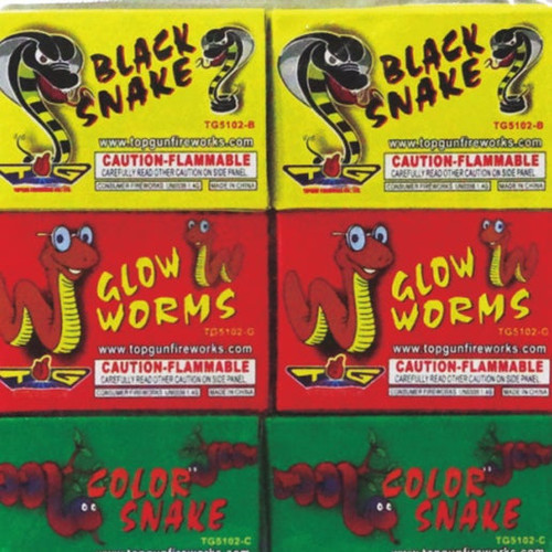 Assorted Snakes 6/pkg