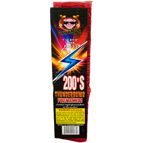 Thunderbomb Firecrackers 200s (Pack)