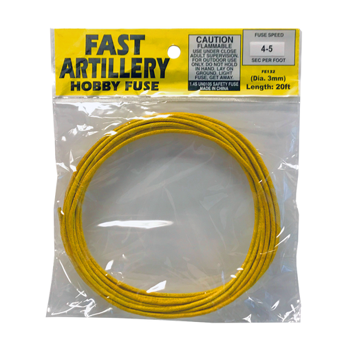 Fast Artillery Fuse 2 to 5 sec/ft 20ft/roll