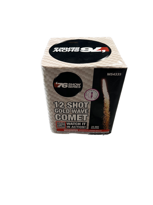12s Gold Wave Comet (30sec) (Show)