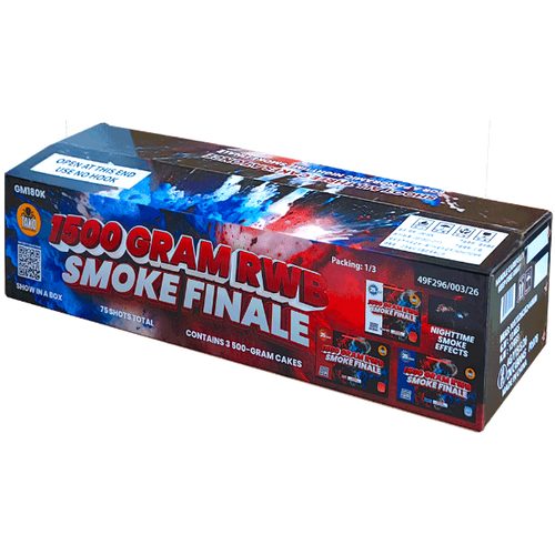 1500-Gram RWB Smoke Finale (Pack)