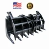 72" Vertical Brush Grapple SUPER Heavy Duty Made In USA Quick Attach We Ship