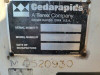 CEDARAPIDS ms-4 MATERIAL TRANSFER MAT SMOOTHNESS MACHINE CONVEYOR ASPHALT