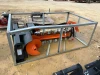 Skid Steer Loader New Wig Trencher xn-kg01-48 48" 4ft Universal Hookup WE SHIP