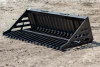 66" ROCK BUCKET SKID STEER QUICK ATTACH 3/8 STEEL GR 50 MADE IN USA