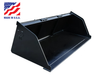 7' 84" SNOW/MULCH BUCKET SKID STEER QUICK ATTACH BUCKET 1.12 CU YARD WE SHIP