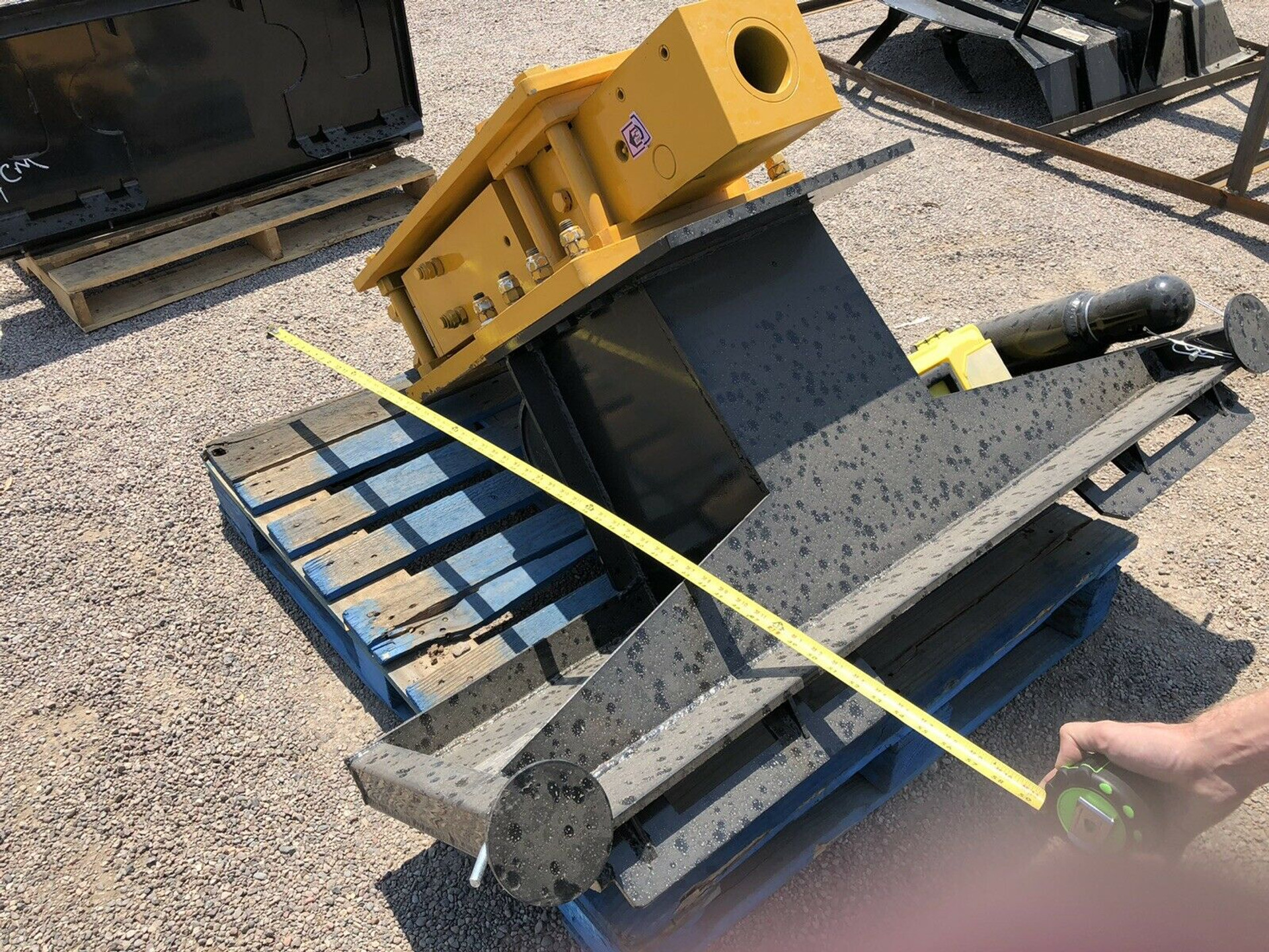2021 Agrotk 750 680 Hydraulic Post Driver Hammer Pounder Skid Steer WE SHIP! Stillman Co