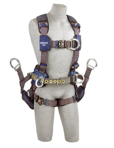 DBI Sala Exofit Nex Full Body Tower Climbing Safety Harness & Seat 1113194