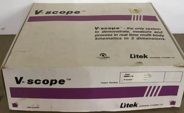 V-scope Motion Monitor VS-100 With Manuals And Disk
