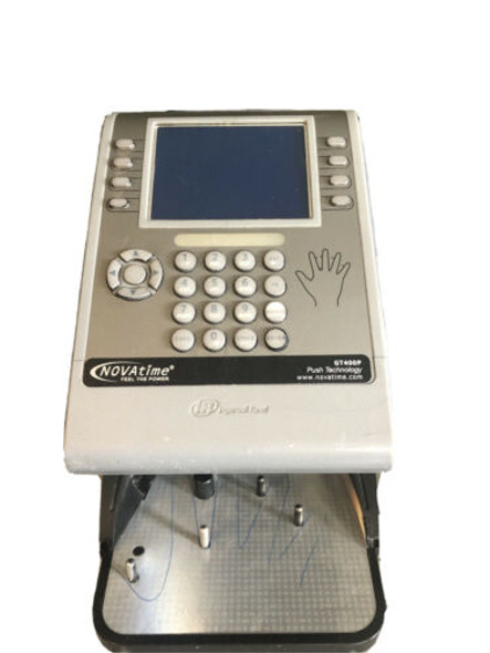 Ingersoll Rand TimeClock Plus Biometric HandPunch GT400 Time Clock WE SHIP INTL