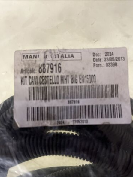 887916 Manitou Kit Cavi Cestello MHT BIG EN15000 Basket Cable Kit Wire Harness