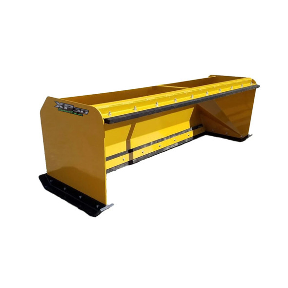 7′ XP30 Skid Steer Loader Snow Pusher w Pull Back Quick Attatch WE SHIP MFG USA!