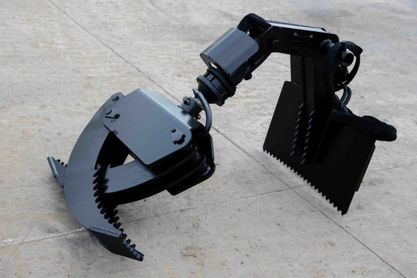 Mini Skid Steer or Dingo Log Grapple HD Hydraulic Rotation MADE IN USA WE SHIP!