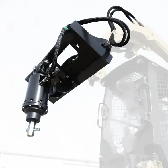 ES HD Auger Head Skid Steer Loader Universal Quick Attach MADE IN USA WE SHIP