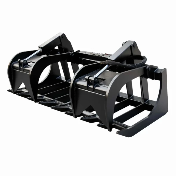 72″ EXTRA Heavy Duty SKID STEER Grapple MADE IN USA 1 YR WARRANTY WE SHIP
