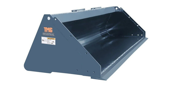 TMG-SBK84 84" Skid Steer All Season Bucket, 1500-LB Capacity, Low Profile