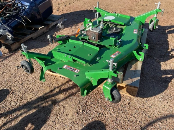 John Deere 62D Belly Mower Deck – 62” Drive-Over / OnRamp Style NICE! WE SHIP