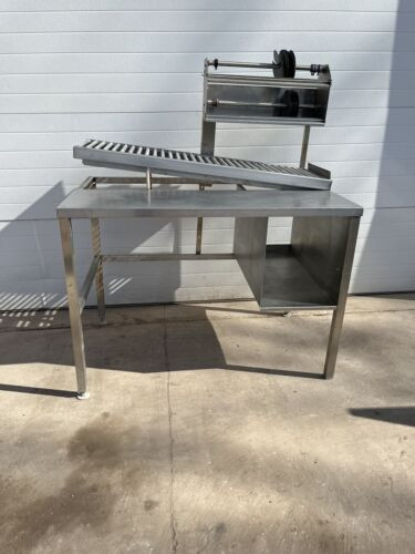 Hobart HRT5 Packing Roller Discharge Table Stainless HRT 5 - WE SHIP NICE $AVE