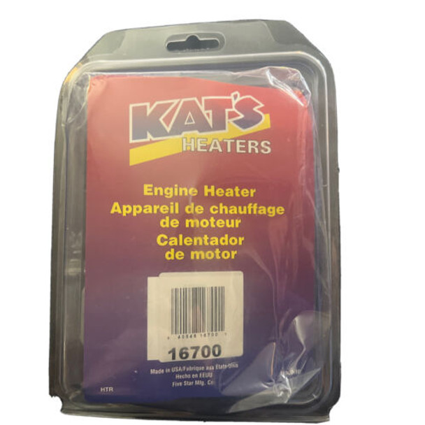 16700 Kat's 1 3/4" 600 Watt Radiator Hose Engine Block Antifreeze Pre Heater