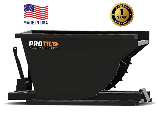 1/3 YD PROTILT SELF DUMPING HOPPER- TRASH - DEMO- RECYCLING HOPPER- FREE SHIPPING