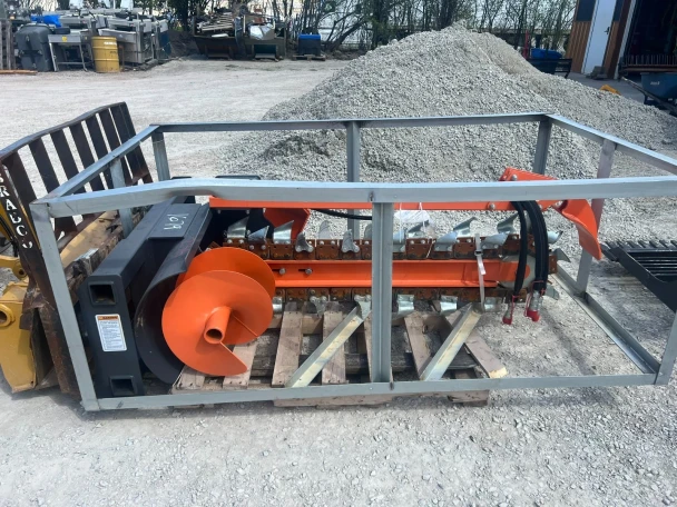 Skid Steer Loader New Wig Trencher xn-kg01-48 48" 4ft Universal Hookup WE SHIP