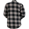 Z1R Duke Flannel Shirt - Grey/Black