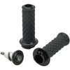 Biltwell Alumicore Grips for Harley Dual Cable - Black