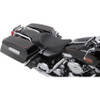 Drag Specialties Low Profile Solo Seat with Forward Positioning for 1997-2007 Harley FLHR/FLHX - Double Diamond Black